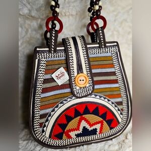 NEW Handmade Columbian Colorful Bohemian Handbag